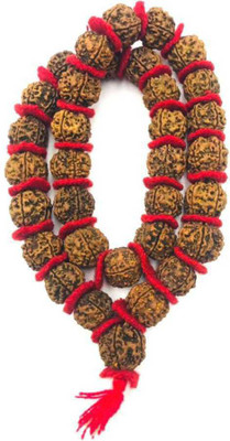 Maharishia Five Face Kantha Mala32+1 Beads Bead Size 18 /20MM Approx Wood Chain