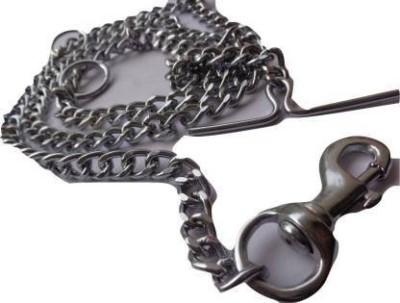 H HADDU 155 cm Dog Chain Leash(Silver)