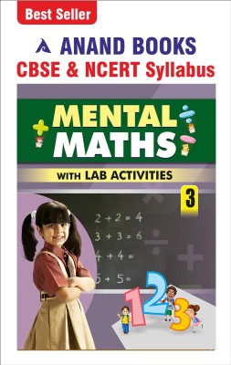 Anand Books Mental Maths-3 A Maths Activity Book With Worksheets For Class 3RD CBSE(Paperback, Anand Books)