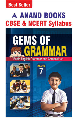 Anand Books Gems Of Grammar 7 English Grammar & Composition Book For Class 7th (Hindi Medium) CBSE & NCERT Syllabus U.P. Board(Paperback, Anand Books)