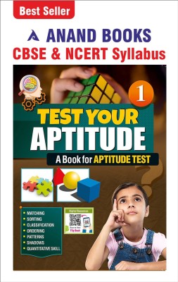 Anand Books Test Your Aptitude-1 An Activity Book For I.Q. For Class 1st Students(Paperback, Anand Books)