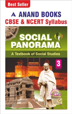 Anand Books Social Panorama-3 Social Studies Textbook For Class 3rd (CBSE & NCERT Syllabus U.P. Board(Paperback, Anand Books)