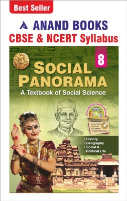 Anand Books Social Panorama-8 Social Studies Textbook For Class 8th (CBSE & NCERT Syllabus U.P. Board(Paperback, Anand Books)