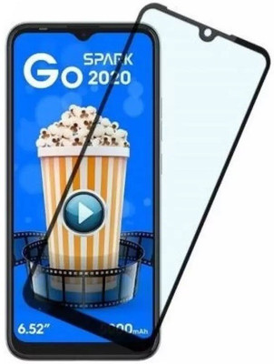 Gorilla Ace Edge To Edge Tempered Glass for Techno Spark 6 Go(Pack of 1)