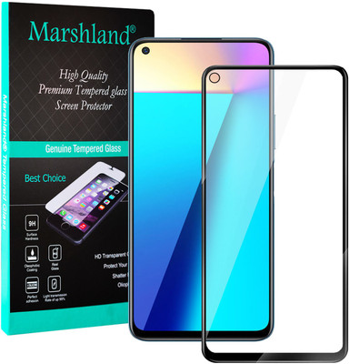 MARSHLAND Edge To Edge Tempered Glass for Oppo A95 5G(Pack of 1)