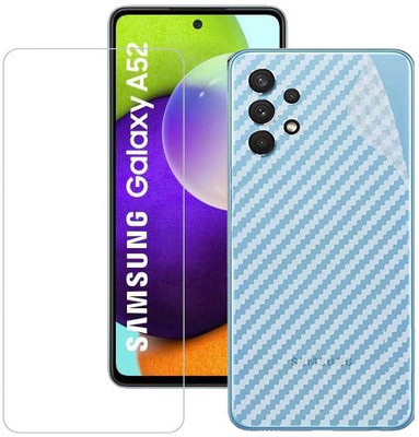 HOBBYTRONICS Front and Back Screen Guard for Samsung Galaxy A52(Pack of 1)