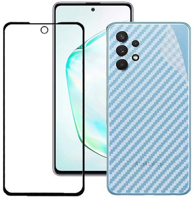 HOBBYTRONICS Front and Back Screen Guard for Samsung Galaxy A52(Pack of 2)