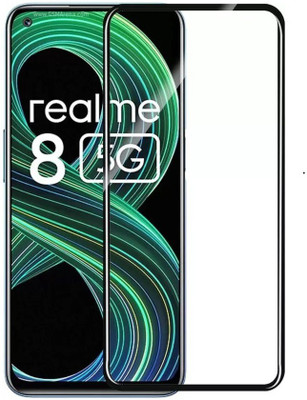 Gorilla Armour Edge To Edge Tempered Glass for Realme 8(Pack of 1)