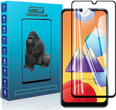 GORILLA Tempered Glass Guard for Samsung Galaxy M01S, Samsung Galaxy A10, Samsung Galaxy A10S, Samsung Galaxy M10(Pack of 1)