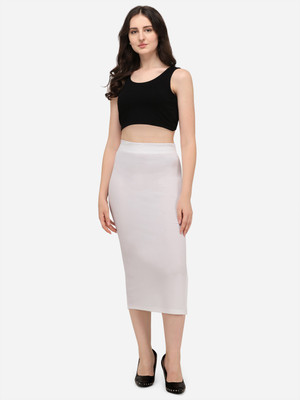 keshav piya fab SHAPEWEAR-White (XL) Polyester Petticoat(XL)