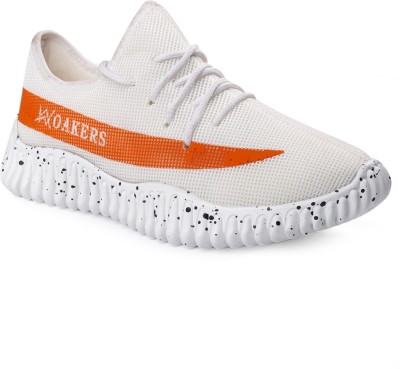 Brooke Stylish Trendy Shoes For Men's Running Shoes For Men(White)
