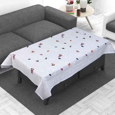 Flipkart SmartBuy Printed 4 Seater Table Cover(White, Polyester)