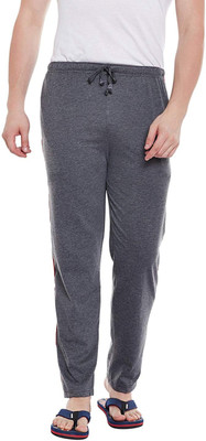 ALFA Solid Men Grey Track Pants