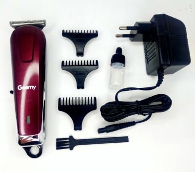 Geemy RECHARGEABLE HAIR TRIMMER PROFESSIONAL Trimmer 45 min  Runtime 3 Length Settings(Multicolor)
