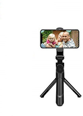 HIFY XT-02 Aluminium Lightweight Detachable Bluetooth Selfie Stick Tripod Portable Wireless Remote Phone Holder Compatible with All Smartphones Tripod Tripod(Black, Supports Up to 400 g) HIFY XT-02 Aluminium Lightweight Detachable Bluetooth Selfie Stick Tripod Portable Wireless Remote Phone Holder Compatible with All Smartphones Tripod Tripod(Black, Supports Up to 400 g)