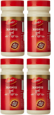 Dabur Ashwagandha Churna for Stamina & Energy (Pack of 4)(Pack of 4, 240 g)