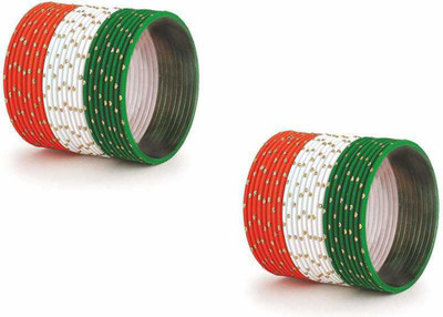 Soniaa Creation Metal, Alloy Zircon Bangle Set(Pack of 48)