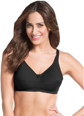 JOCKEY Women T-Shirt Non Padded Bra(Black)