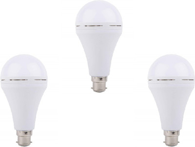 Phyllo 9 W Inverter Globe B22 Inverter Bulb(White, Pack of 3)