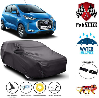FabAuto Car Cover For Datsun redi-GO(Grey)