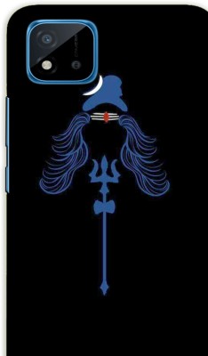 iprinto Back Cover for Realme C20,Realme C11 2021 Mahadev Lord Mahadev Mahakal Shiva Shiv Ji Back Cover(Black, Dual Protection, Silicon, Pack of: 1)