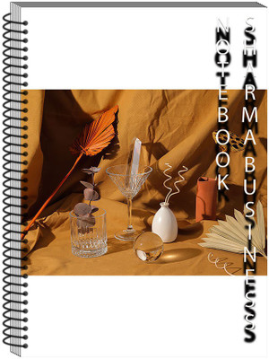 SHARMA BUSINESS HANDMADE A4 Notebook PLAIN 200 Pages(Multicolor)