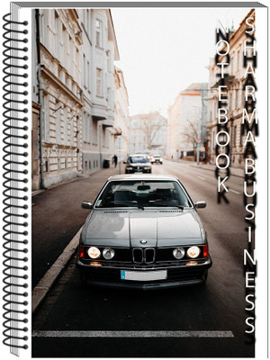SHARMA BUSINESS HANDMADE A4 Notebook PLAIN 200 Pages(White)