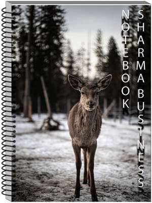 SHARMA BUSINESS HANDMADE A4 Notebook PLAIN 200 Pages(White)