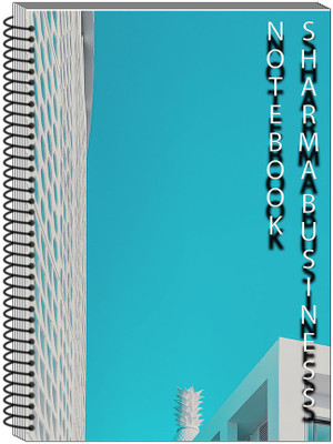 SHARMA BUSINESS HANDMADE A4 Notebook PLAIN 200 Pages(White)