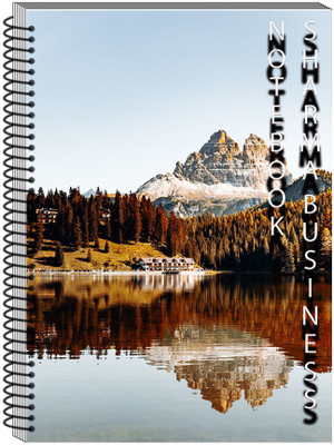 SHARMA BUSINESS HANDMADE A4 Notebook PLAIN 200 Pages(Multicolor)