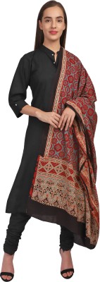 Amodini Cotton Blend Printed Women Dupatta