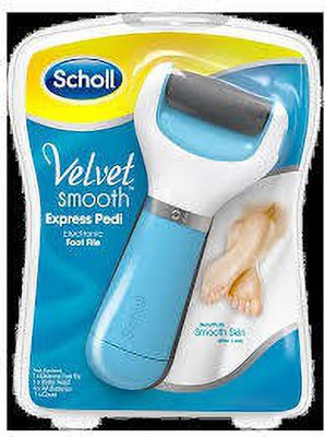 Velvet mega off Smooth Express Pedi is an Electric Foot File for The Professional Removal of Hard Skin at Home