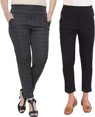 Cloud Star Multicolor Jegging(Checkered)