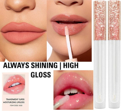 YAWI Moisturizing Gloss Trendy Flash Moment Transparent Lip Gloss(6 ml, Transparent)