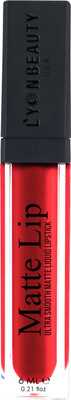 L'YON BEAUTY Matte Lipstick Ultra Smooth (LB-LG401-Shade-24)(6 ml, Shade - 24)