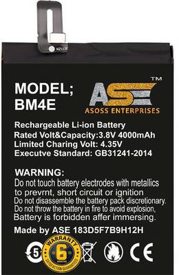 ASOSS ENTERPRISES Mobile Battery For  XIAOMI POCO XIAOMI POCO F1