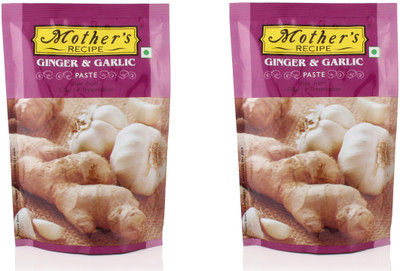 MOTHER'S RECIPE GINGER GARLIC PASTE 400GRAMS PACK OF 2(2 x 200 g)