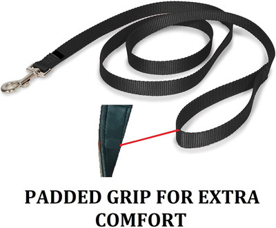 Hachiko Dog Leash(Medium, Black)
