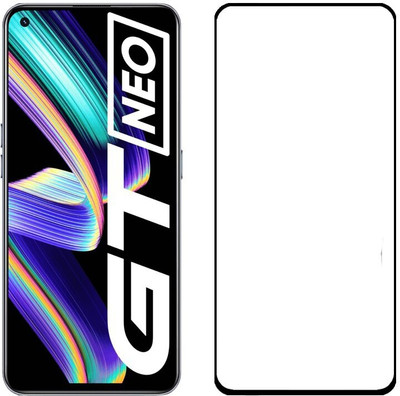 VPrime Edge To Edge Tempered Glass for LUXURY:-Realme GT Neo Flash Edition(Pack of 1)