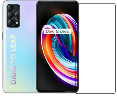 VPrime Edge To Edge Tempered Glass for LUXURY:-Realme Q3 Pro carnival edition(Pack of 1)