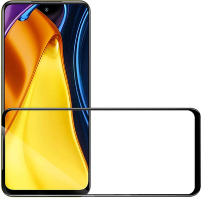 LIKEDESIGN Edge To Edge Tempered Glass for POCO M3 Pro, POCO M3 Pro 5G(Pack of 1)