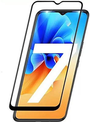 LIKEDESIGN Edge To Edge Tempered Glass for TECNO Spark 7T(Pack of 1)