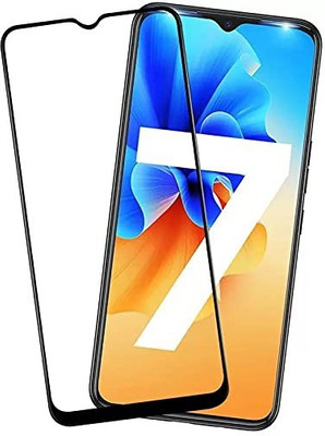 LIKEDESIGN Edge To Edge Tempered Glass for TECNO Spark 7T(Pack of 1)