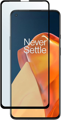 LIKEDESIGN Edge To Edge Tempered Glass for Oneplus 9R(Pack of 1)