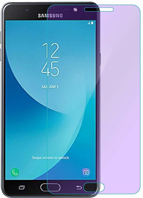 ELEF Edge To Edge Tempered Glass for Samsung Galaxy J2 2018 Anti Blu Eye Protector Tempered Glass Harmful Blue Light(Pack of 1)