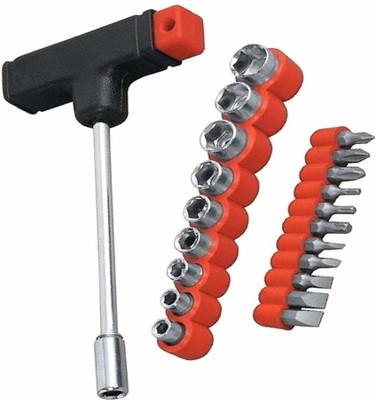 Prolieve Multicolor 21 Pieces Tool Kit Screwdriver Set Long Handle Screwdriver Set(Pack of 1)