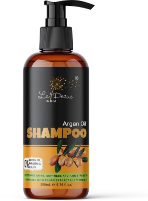 La'Decus Argan Oil Shampoo Enriched With Morrocan Argan Extract And Vitamin E | Provide Soft And Strong Hair Pack Of 200Ml(200 ml)