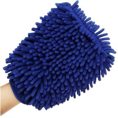 SRPHERE Microfiber Vehicle Washing  Hand Glove(Pack Of 1)