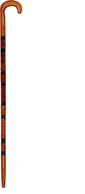KDS SURGICAL Handemade Wooden Walking Stick Traditional Design For Men/Women/Old People U Shape Handle 004 Walking Stick