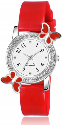 blutech Butterfly Design Analog Watch  - For Girls